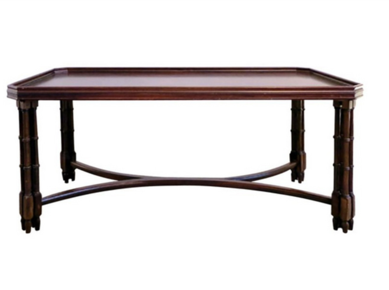 Table Basse en Acajou Madeleine Castaing  1960